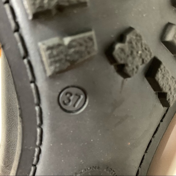 Barney’s NY Moto Boots Black Leather Star Studded Buckled Sz 7 - Picture 11 of 15